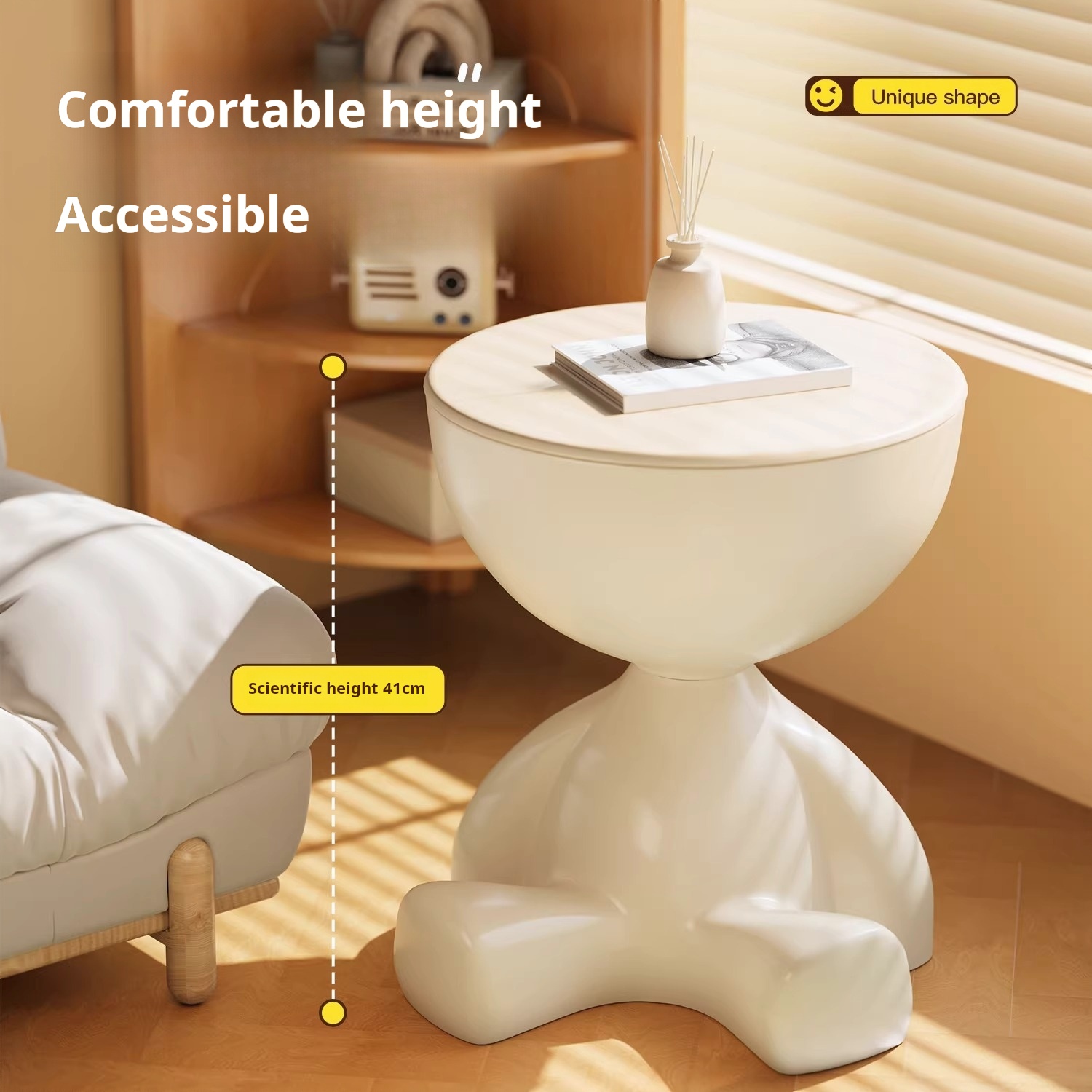 ArclineHome Mobile Storage Bedside Cabinet